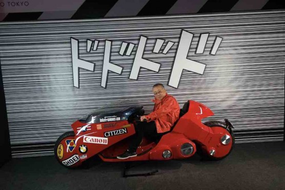 Otomo en moto